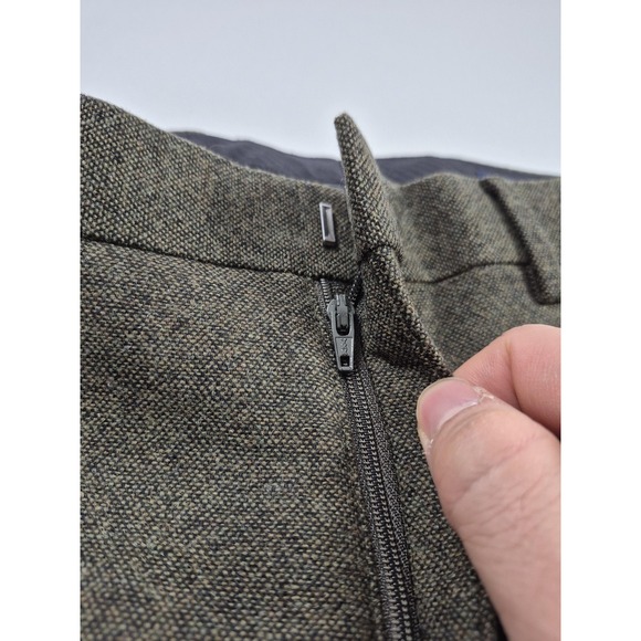 J Crew Slim Fit Thompson Suit Pant Donegal Wool Noisy Brown 33x32 - Picture 6 of 14